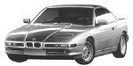 BMW E31 B254D Fault Code